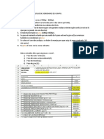 Prosedimiento para Calculo de Densidades.