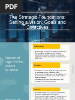 The Strategic Foundation