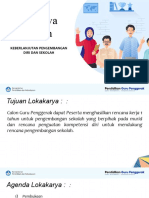 Lokakarya Keenam: Keberlanjutan Pengembangan Diri Dan Sekolah