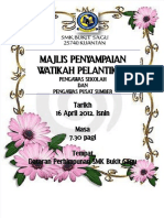 Dokumen - Tips - Buku Program Majlis Penyampaian Watikah Pelantikan Pengawas