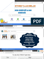 Larutan Elektrolit & Non Elektrolit: Oleh: Rifkarosita Putri Ginaris., M.Farm