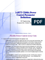 1xRTT CDMA Power Control Parameter Definitions