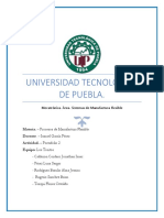 Universidad Tecnologica de Puebla.: Mecatrónica. Área. Sistemas de Manufactura Flexible