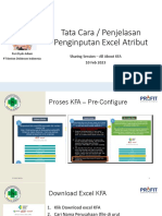 Tata Cara / Penjelasan Penginputan Excel Atribut: Sharing Session - All About KFA 10 Feb 2023