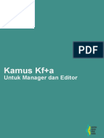 Kamus Kf+a: Untuk Manager Dan Editor