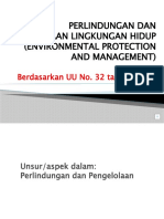 Perlindungan Dan Pengelolaan Lingkungan Hidup (Environmental Protection and Management)