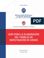 Guía para la elaboración del trabajo final de investigación