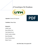 Trabajo Gerencia Negocios Corregido PLAN DE NEGOCIOS