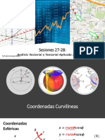 Sesiones 27-28:: Análisis Vectorial y Tensorial Aplicado A La Física