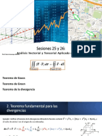 Sesiones 25 y 26:: Análisis Vectorial y Tensorial Aplicado A La Física