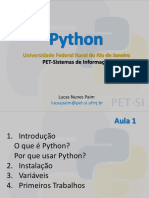 Minicurso Python 01