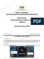 KPM SPPB Manual Pengguna PBD PERDANA GURU MATAPELAJARAN V1 0 1