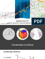 Sesiones 36 y 37:: Análisis Vectorial y Tensorial Aplicado A La Física