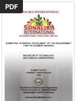 Download SONALIKA Training Report by Sudhir Singh SN63745656 doc pdf