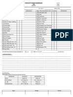 FM-HRD-025 Checklist Kondisi Kendaraan