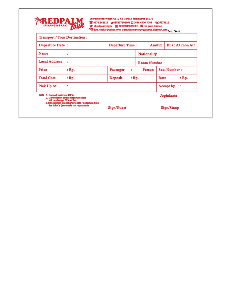Contoh Kwitansi | PDF