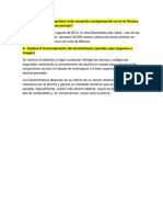 1.-¿Qué Compuesto Químico Está Causando Contaminación en El Río Sonora y Cuáles Son Las Consecuencias?