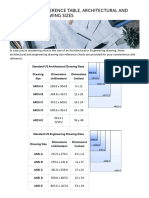 Drawing Size Reference Table, Architectural and Engineering Drawing Sizes - EngineerSupply