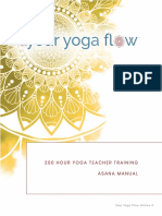 200 Hour Manual - Your Yoga Flow Revision 27 January 2023 - All Rights Reserved Ó 1