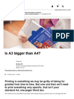 Is A3 Bigger Than A4 - Printer Paper Sizes - Brother UK