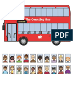 Bus Counting Activity Pack Editable