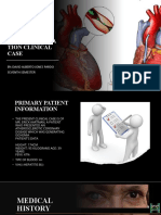 Coronary Revasculariza Tion Clinical Case: By: David Alberto Jones Pardo Seventh Semester