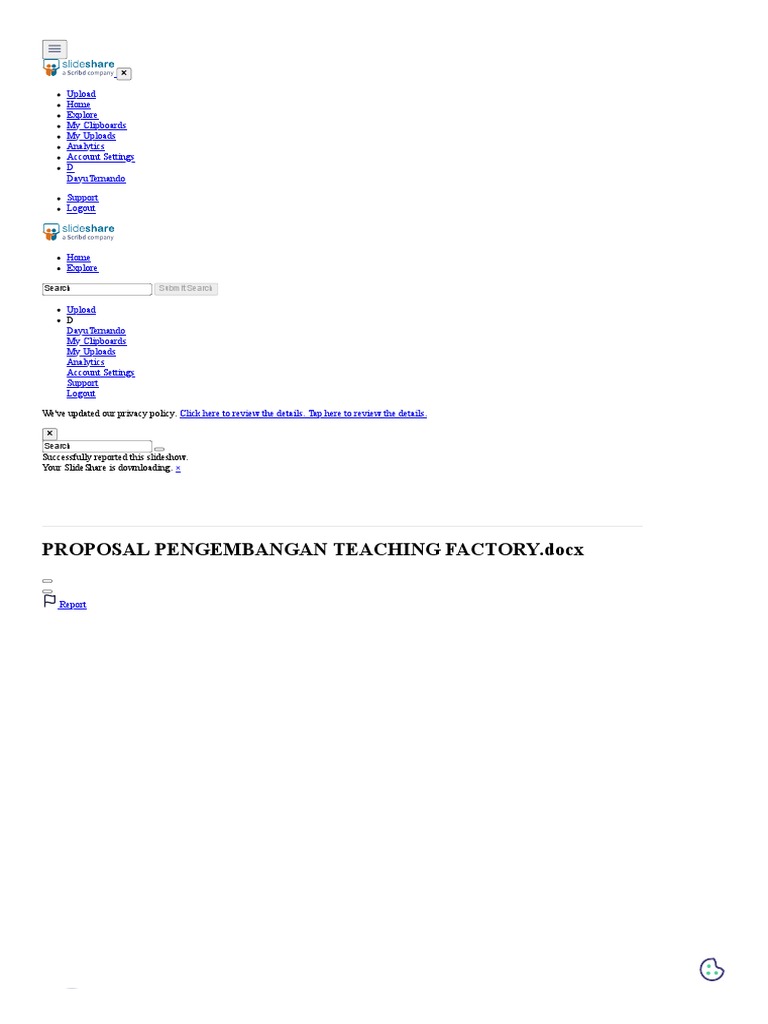 PROPOSAL PENGEMBANGAN TEACHING FACTORY.docx | PDF