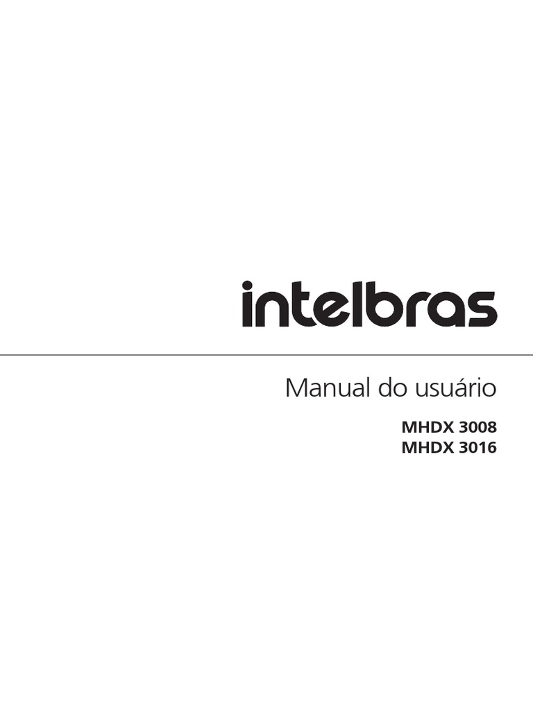 Manual Do Usuário MHDX 3008 MHDX 3016 PDF Rede de computadores USB