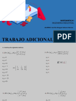 Trabajo Adicional: Matematica I