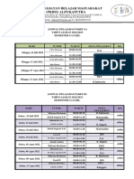 Pusat Kegiatan Belajar Masyarakat (PKBM) Aldykaputra: Jadwal Pelajaran Paket (A) TAHUN AJARAN 2022/2023 Semester I Ganjil