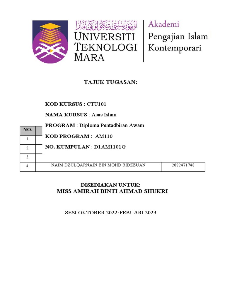 Kunci Keluarga Bahagia Ctu101 Group 2 D1am1101g Pdf