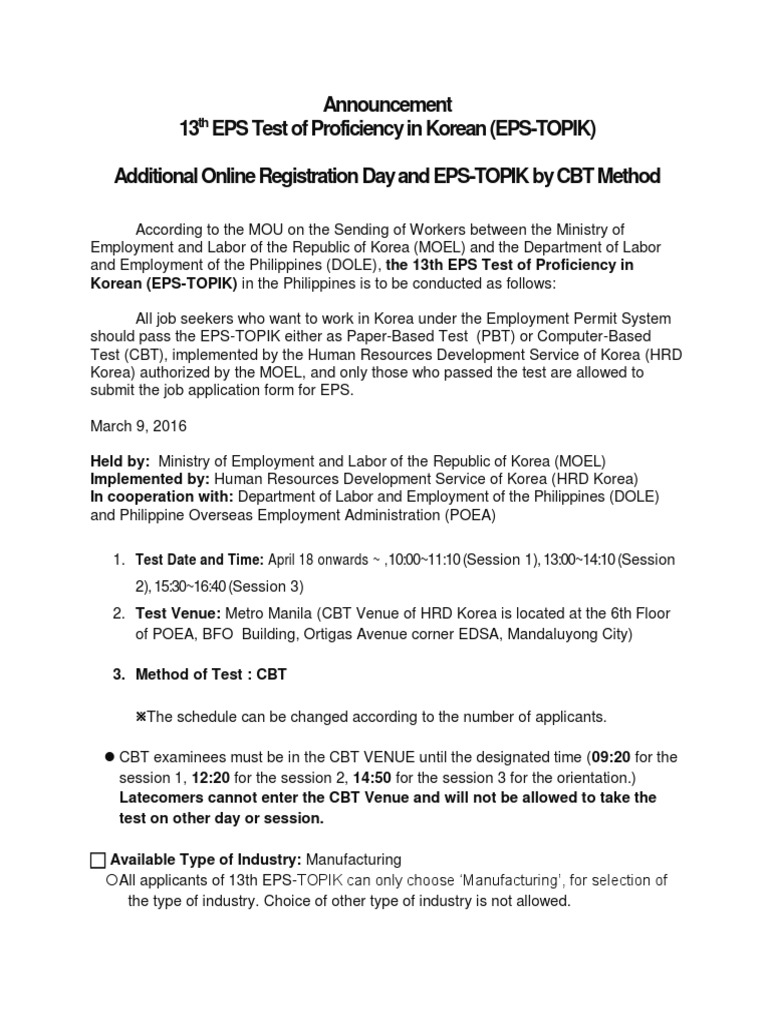 dokumen.tips_13th-eps-test-of-proficiency-in-korean-eps-topik ...