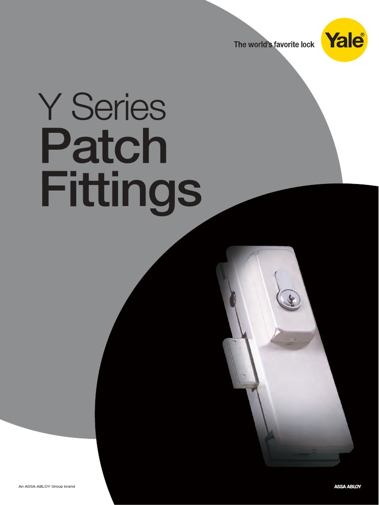 Y Series Patch Fittings YALE ASSA ABLOY PDF Door Materials
