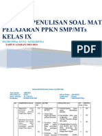 Kisi Kisi Uas PPKN Siap 50 Soal Tahun Ajaran 2022 - 2023