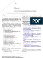 Radiographic Examination: Standard Practice For