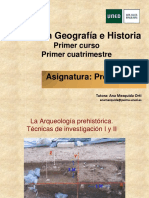 PRESENTACION Arqueología