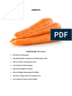 Top 9 Health Benefits of Eating Carrots
