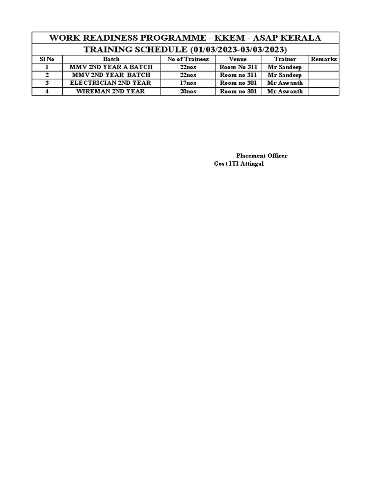 Schedule 01 911