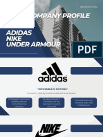 Adidas Vs Nike Vs UA