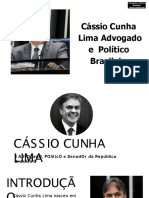 Cássio Cunha Lima Advogado e Político Brasileiro