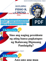 AP q3 Wk4 Day 2 Pangulong Elpidio Quirino