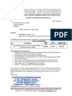 Dismantling Works Commercial Proposal 01-04-2022