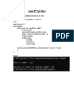 Java Programs: Chapter 1: Basic Syntactical Construct in Java