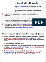 Design For Static Strength