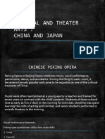 Festival and Theater Arts: China and Japan