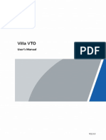 Villa VTO: User's Manual