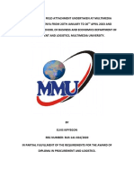 Report on Field Attachment at Multimedia University of Kenya