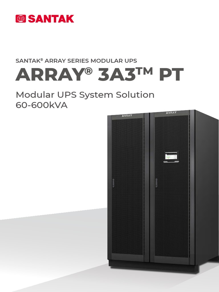 Santak Array 3A3 PT 300kW 600kW | PDF