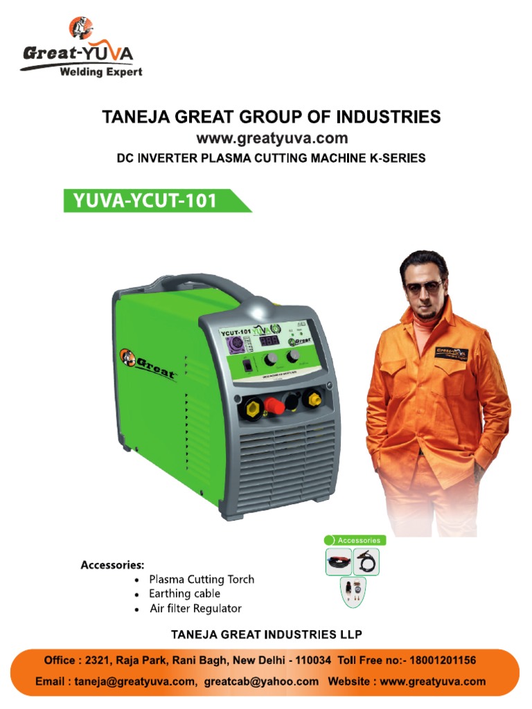 Ycut 101 Plasma Cutting Machine | PDF