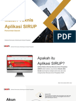 Materi Teknis Aplikasi SIRUP Pemda Update